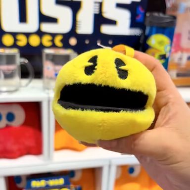 Llavero 4In de Peluche Pac Man Serie Pac Man