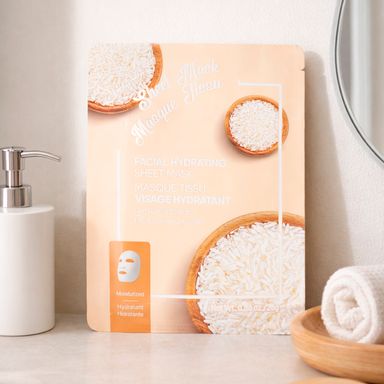 Mascarilla Facial Hidratante Arroz Serie Miniso