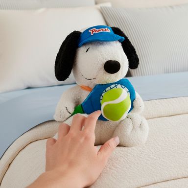 Peluche 10 In Jugador de Tenis Serie Snoopy