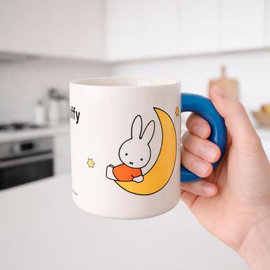 Taza con Tapa 420 Ml Serie Miffy