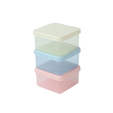 Set de Recipientes Serie Miniso 3 Unidades