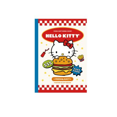 Cuaderno Hello Kitty Retro Dinner Serie Sanrio