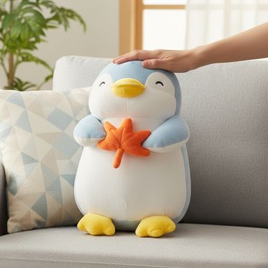 Peluche Pen Pen 15In Hoja de Arce Serie Miniso