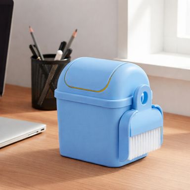 Set de Limpieza para Escritorio Serie Macaron Azul