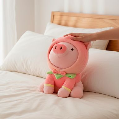 Peluche Gigi Sentado Yumyum Melocoton Serie Mini Family