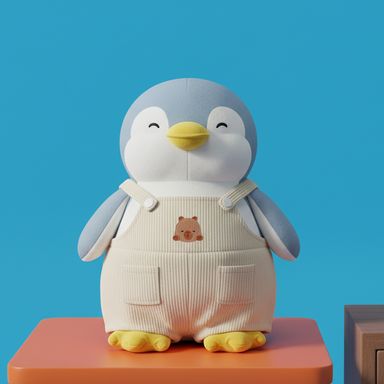 Overol para Peluche Serie Make a Friend Gris