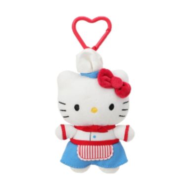 Llavero Hello Kitty Retro Dinner 4In Cocinera Serie Sanrio