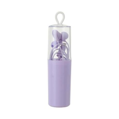 Audifonos Entrada Tipo Jack Serie Miniso Morado