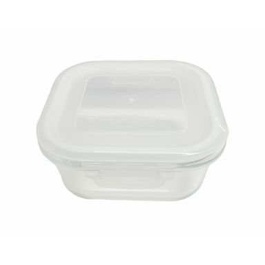 Contenedor de Alimentos de Vidrio 530Ml Serie Clear White