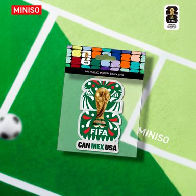 Stickers Logo 3D Serie Fifa World Cup 2026 Verde