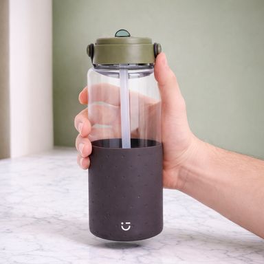 Botilito con Asa 1100 Ml Serie Cool And Cozy Gris