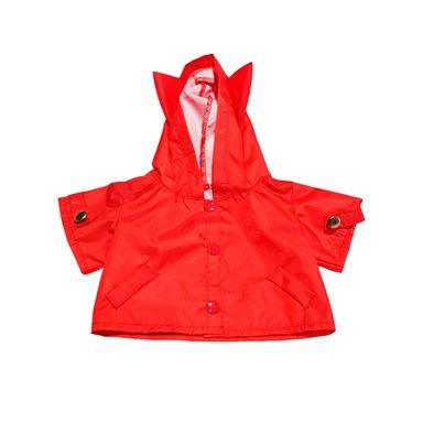 Impermeable para Peluche Serie Make a Friend Rojo