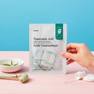 Mascarilla Facial con Esencia de Arbutina Serie Miniso