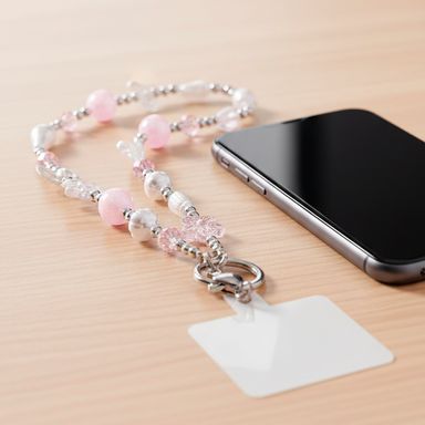Llavero para Caeluar Traslucent Pink Serie Miniso
