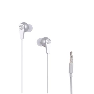 Audifonos 3.5 Mm Tech Serie Miniso Plateado