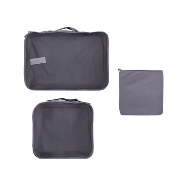 Ser Organizadores de Viaje Seire Miniso Go 3 Piezas Gris