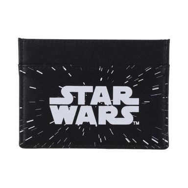 Tarjetero para Hombre Logotipo Serie Star Wars Disney Negro