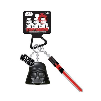 Llavero Luminoso Darth Vader Serie Star Wars Disney Rojo y Negro