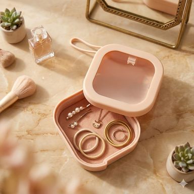 Organizador de Almacenamiento Serie Miniso Beige