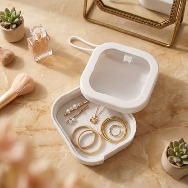 Organizador Plastico de Almacenamiento Blanco