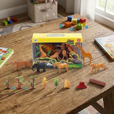 Animales Salvajes Serie Miniso