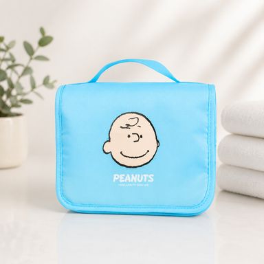 Neceser de Viaje con Gancho Serie Snoopy Colorful Azul