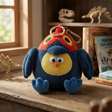 Llavero de Peluche Dun Dun Pterosaurio Serie Mini Family Jurassic Park