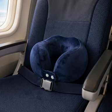 Almohada de Viaje Cervical Serie Miniso Azul Oscuro