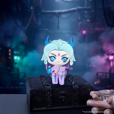 Llavero de Peluche con Clip Yone Serie League Of Legends