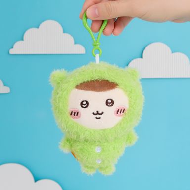 Llavero de Peluche en Pijama Kurimanju Serie Chiikawa Verde
