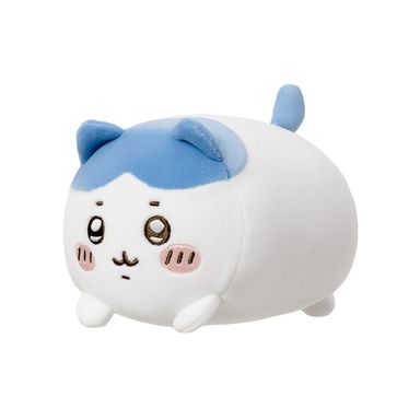 Peluche Apilable Hachiware Serie Chiikawa Azul y Blanco