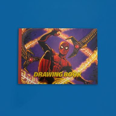 Cuaderno de Dibujo A4 28 Hojas con Stickers Serie Spider Man Marvel