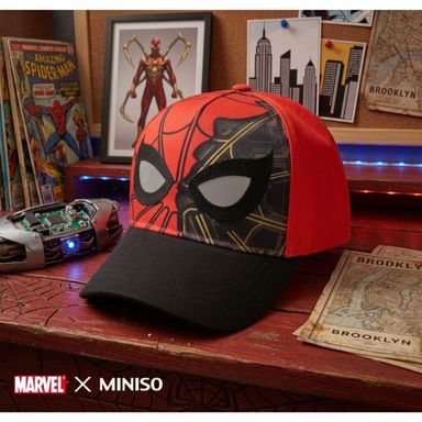 Gorra Infantil Antifaz Serie Marvel Spider Man