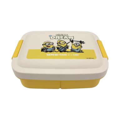 Contenedor de Comida 860Ml Serie Minions And Monsters Amarilla