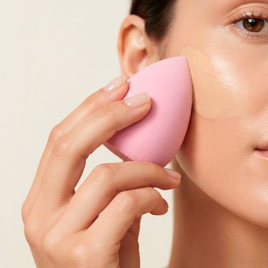Esponja para Maquillaje Hello Kitty Jump Into Summer Rosa Sanrio