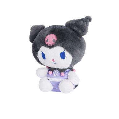 Peluche de Kuromi Coleccion Jump Into Summer 25cm Postura Sentada