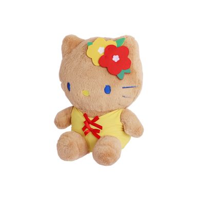 Peluche 25cm Coleccion Hello Kitty Jump Into Summer Postura Sentada Yellow Swimsultr Amarillo).