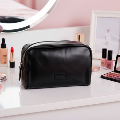 Cosmetiquera con Asa Serie Miniso Negro