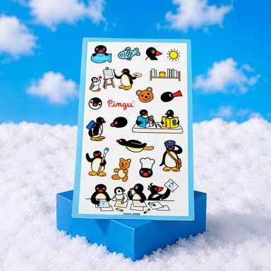 Calcomanias Coleccion Pingu Clasico