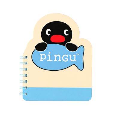 Cuaderno Espiral Coleccion Pingu Clasico 80 Hojas