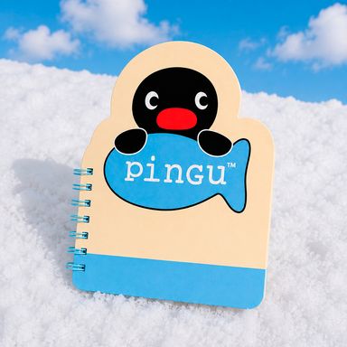 Cuaderno Espiral Coleccion Pingu Clasico 80 Hojas