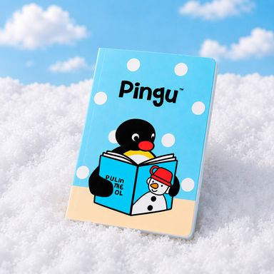 Cuaderno Cosido Coleccion Pingu Clasico 32 Hojas
