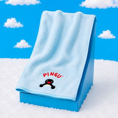 Toalla Azul de La Coleccion Clasica Pingu