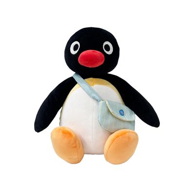 Peluche 30Cm Postura Sentado con Bolsa Coleccion Pingu Classic