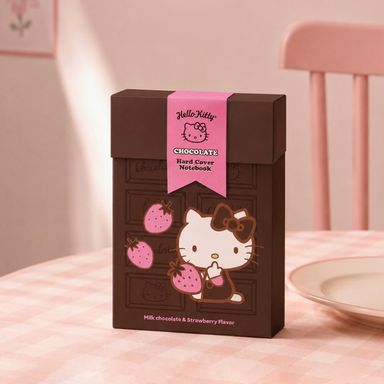 Libreta de Tapa Dura A5 Serie Hello Kitty Chocolate